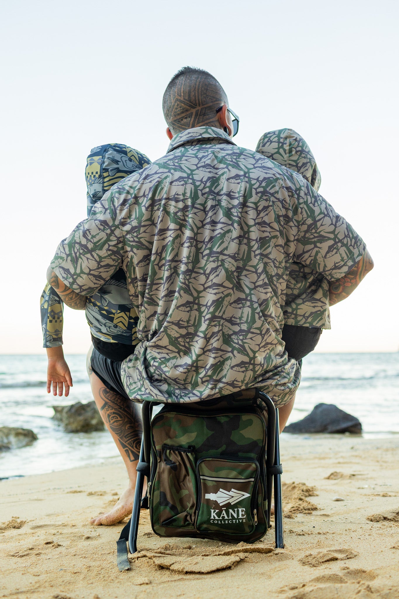 Ahi Camo Dri Fit Aloha Shirt