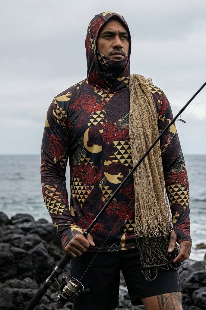 Aro Mana Hooded Dri Fit Rashgaurd