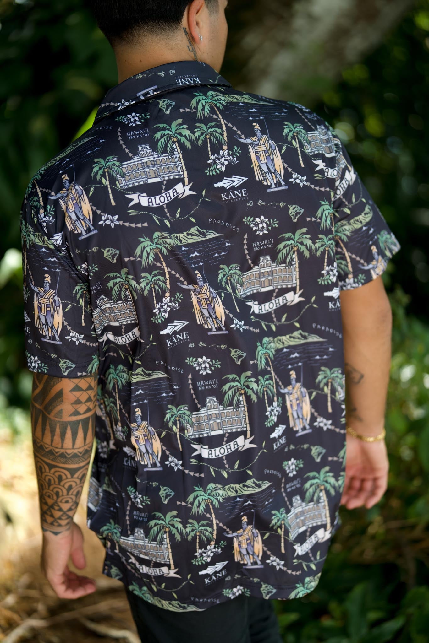 Kamehameha Day Dri Fit Aloha Shirt