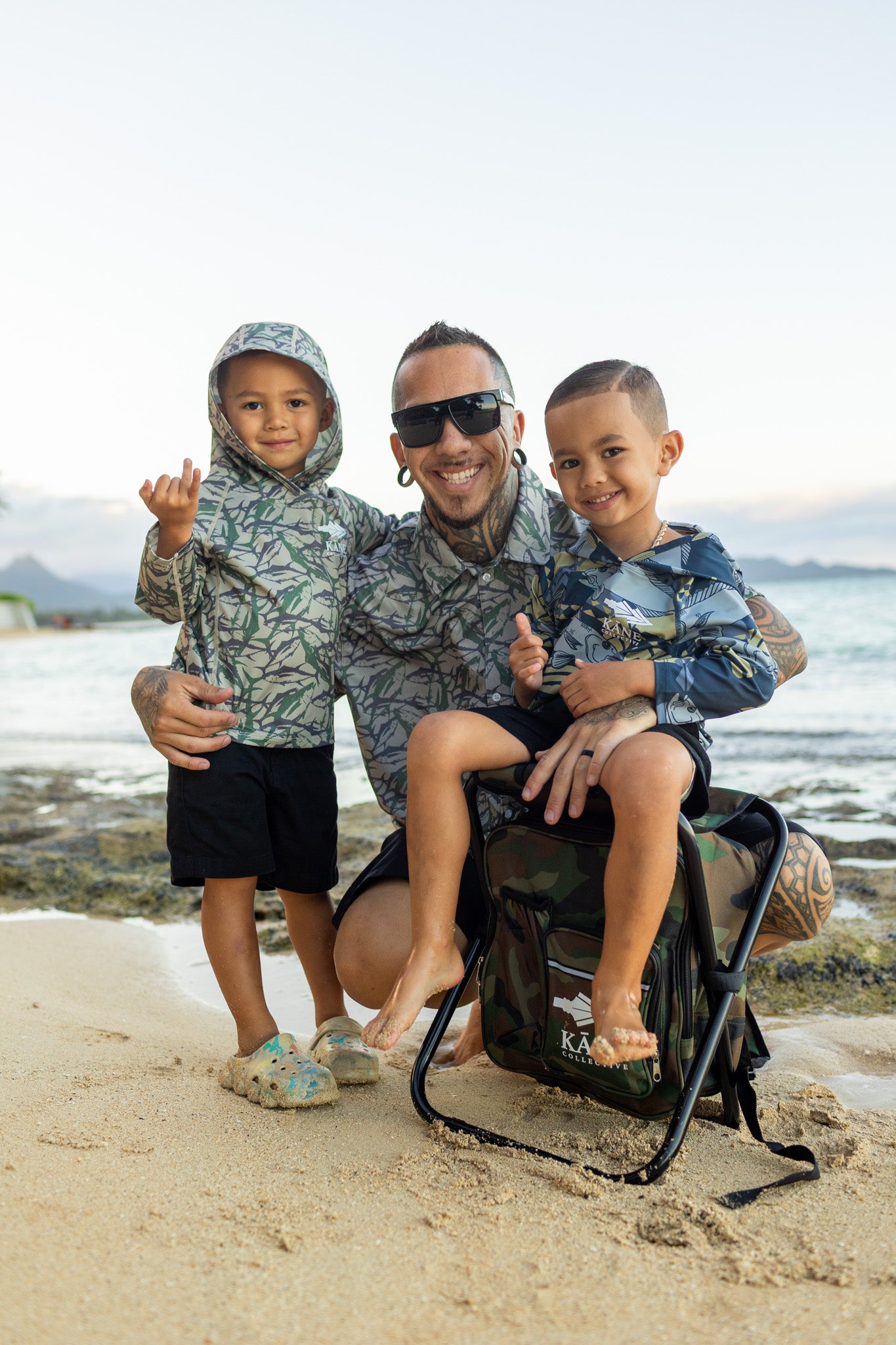 Ahi Camo Dri Fit Aloha Shirt