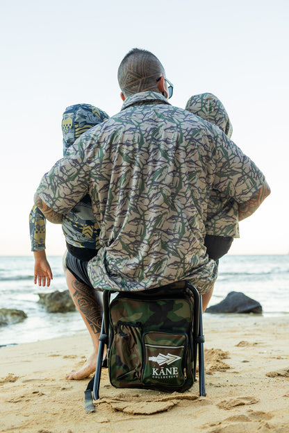 Ahi Camo Dri Fit Aloha Shirt