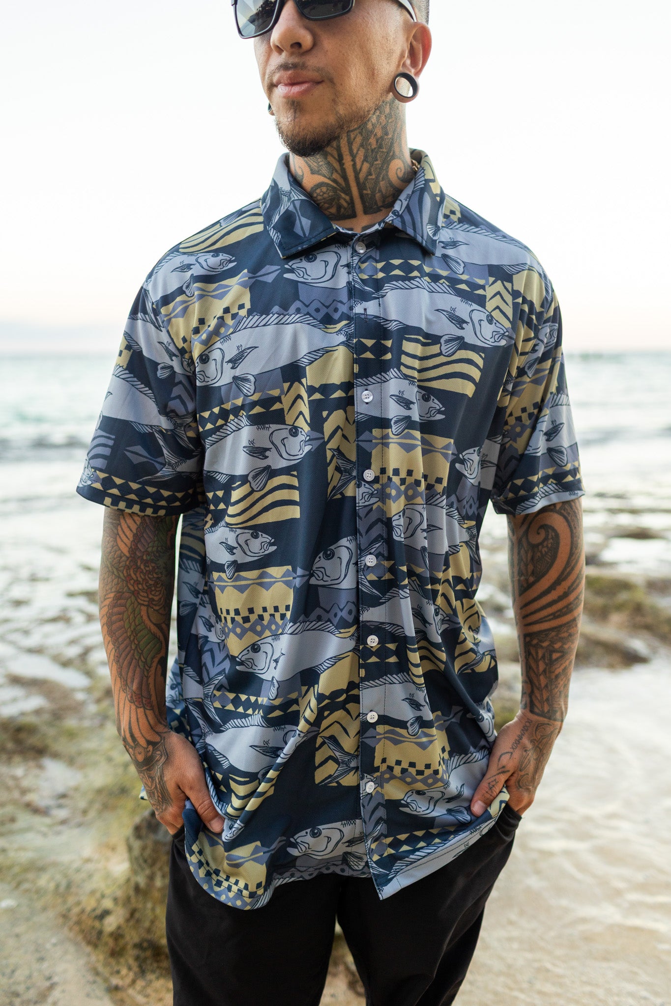Uku Dri Fit Aloha Shirt