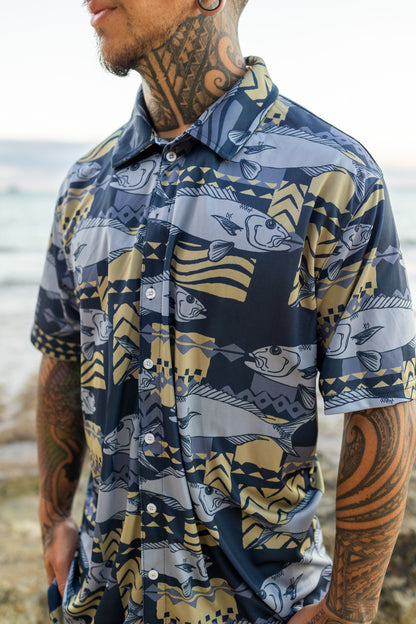 Uku Dri Fit Aloha Shirt