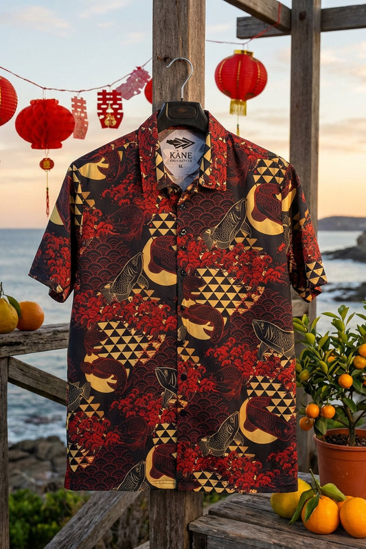 Aro Mana Dri Fit Aloha Shirt