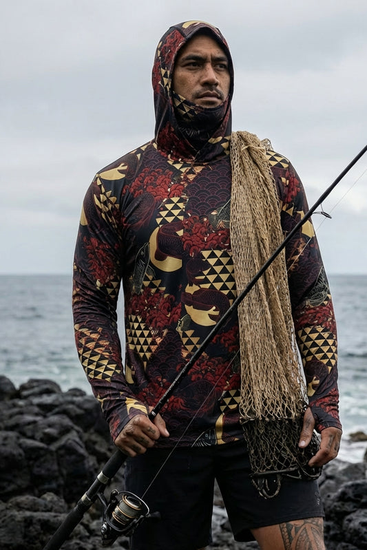 Aro Mana Hooded Dri Fit Rashgaurd