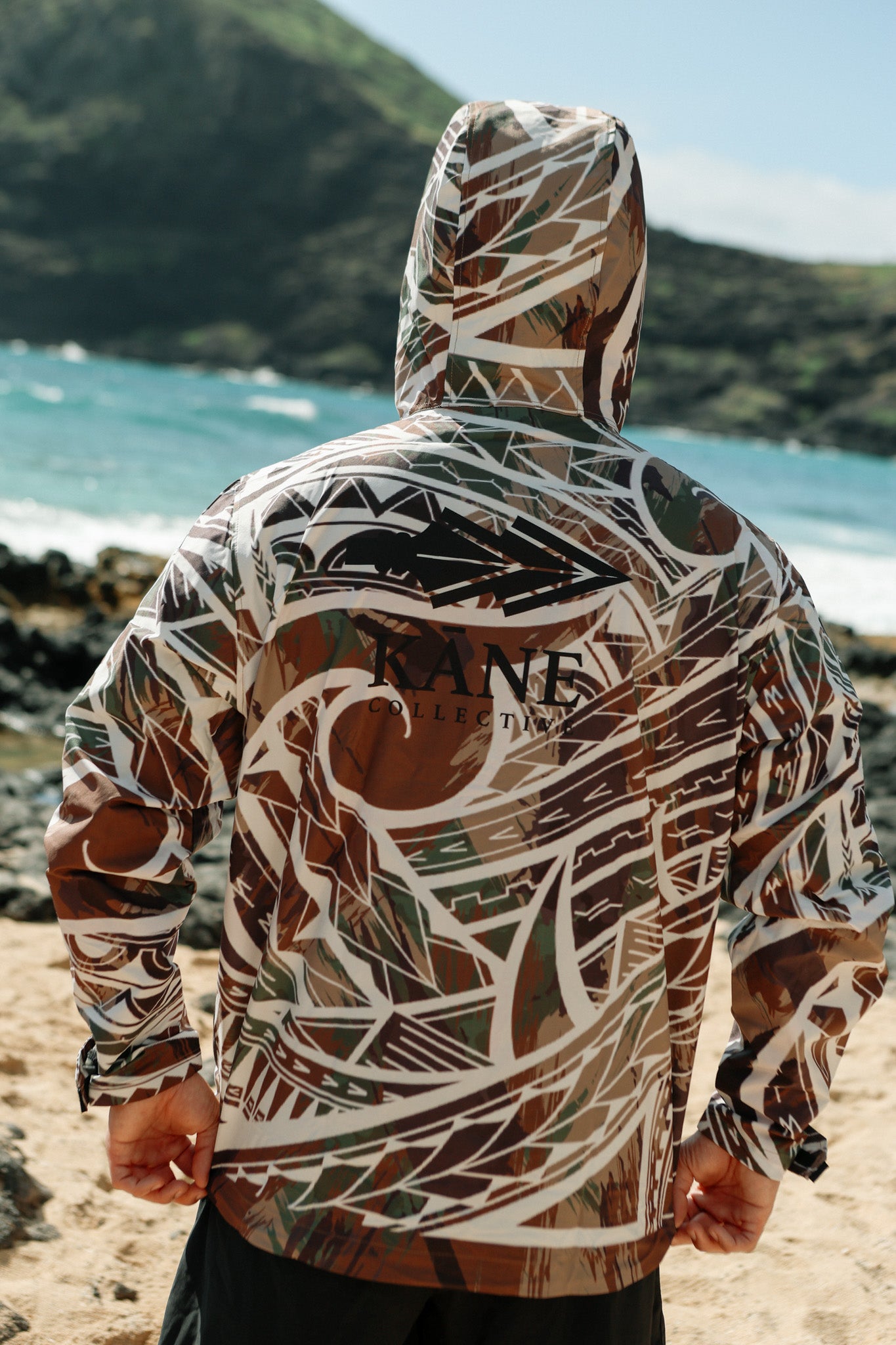 Pixel-Poly Camo Windbreaker