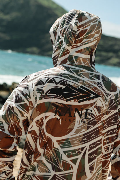 Pixel-Poly Camo Windbreaker