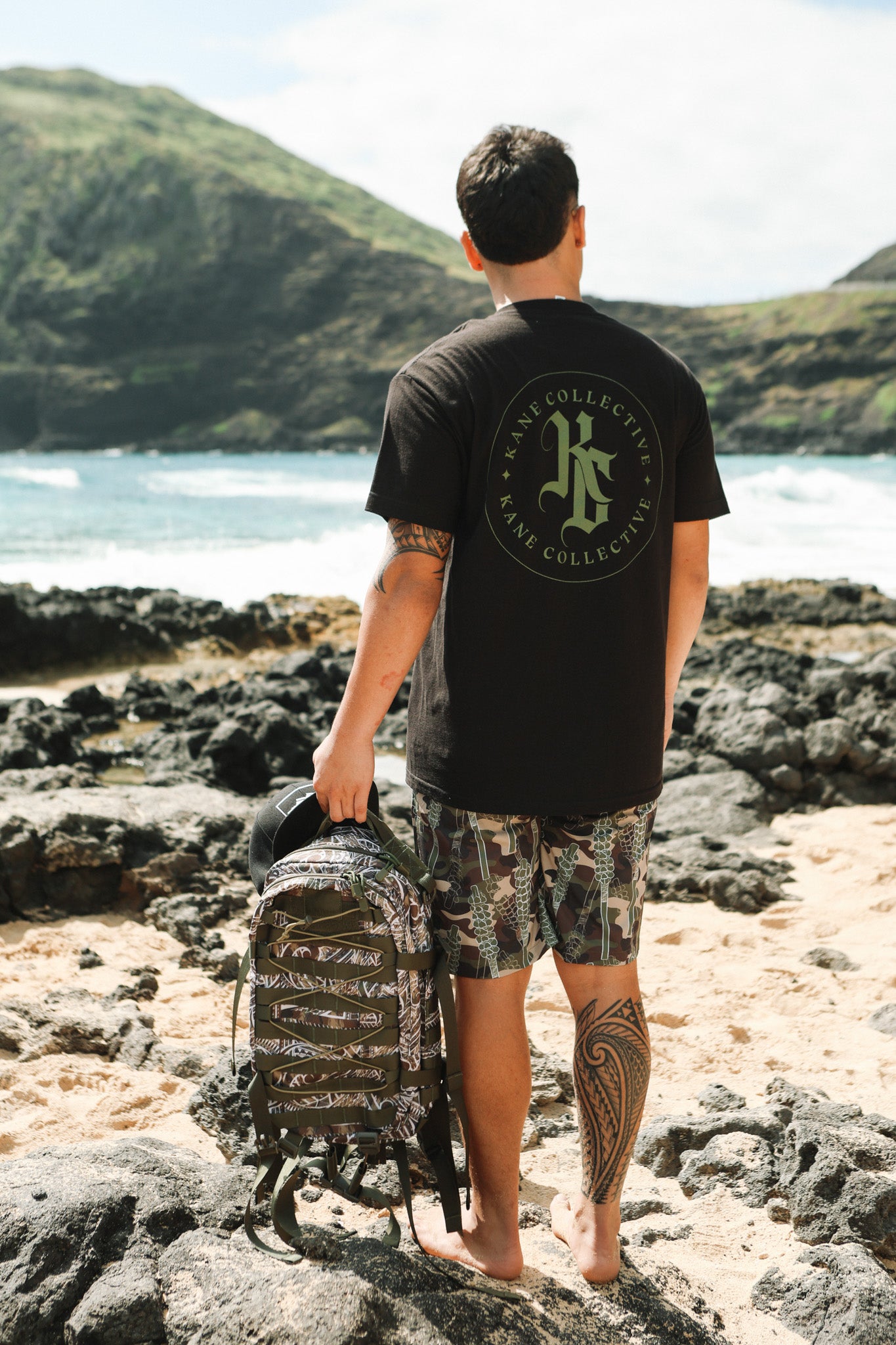 Lamaku Camo Kane Boardshorts