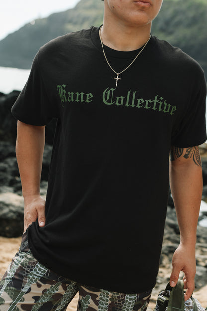 KC Tee Black/Green