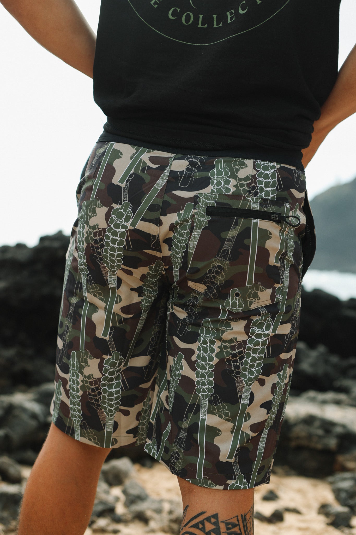 Lamaku Camo Kane Boardshorts