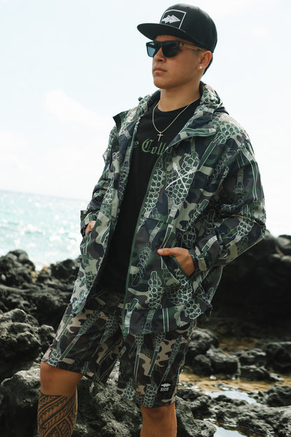 Lamaku Camo Windbreaker