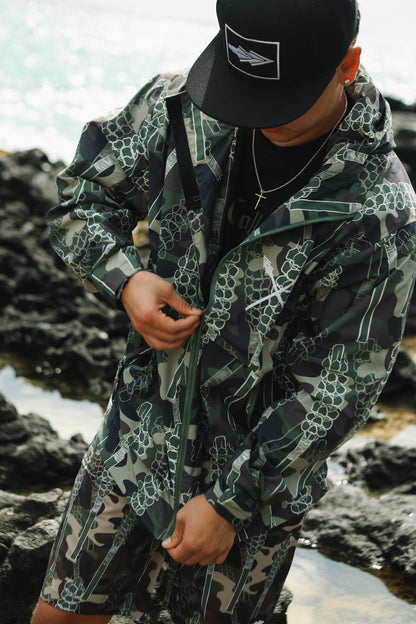 Lamaku Camo Windbreaker