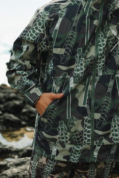 Lamaku Camo Windbreaker
