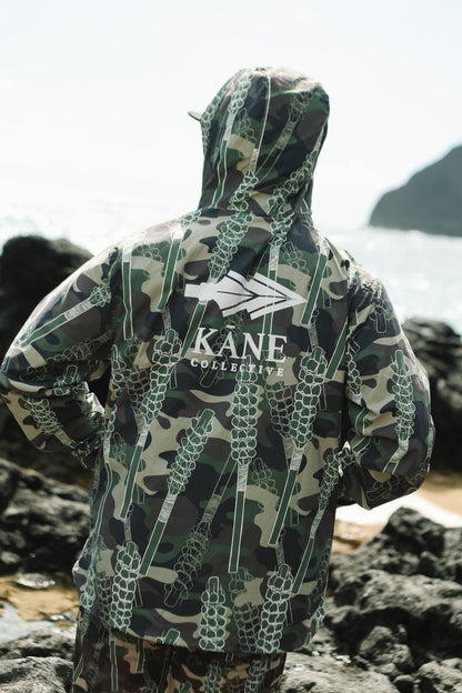 Lamaku Camo Windbreaker