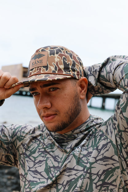 Wetland Camo Logo Hat