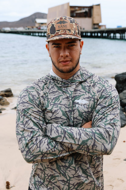 Wetland Camo Logo Hat