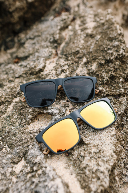 Kane Sunglasses - Red/Yellow Lens