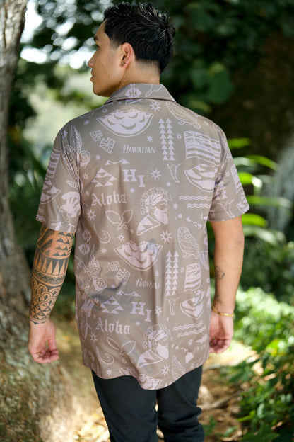 Mea Hawai'i Dri Fit Aloha Shirt